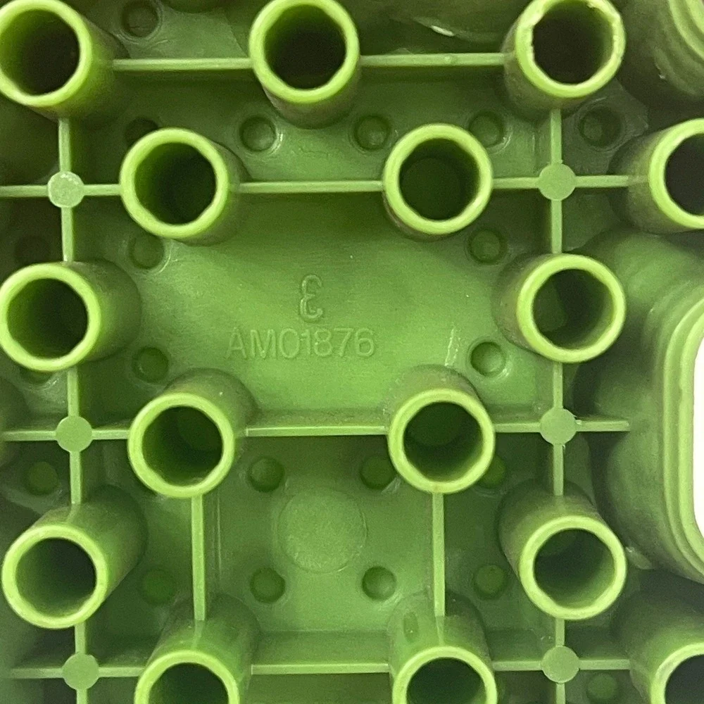 Mega Bloks AM01876 Green Gray Brown Baseplate Replacement Add-On Part Piece